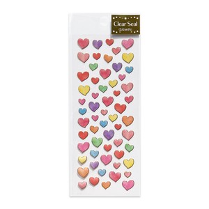 Decoration Clear sticker Edge Foil