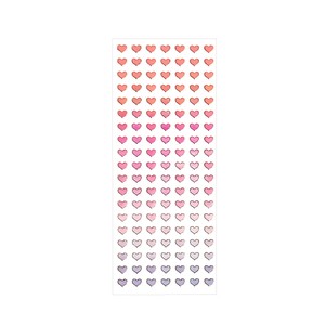 Decoration Clear sticker Edge Foil