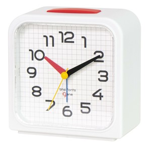 BHS GENE ALARM CLOCK Bayer Alarm SQ WH