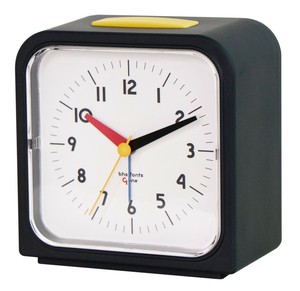 BHS GENE ALARM CLOCK Universal Alarm BK