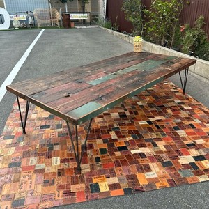TOPANGA Furniture　リサイクルチークウッドコーヒーテーブル