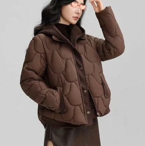 コート 長袖 厚手 フード付き 綿服 ゆったり 快適 無地 秋冬 レディース ファッション BQ700