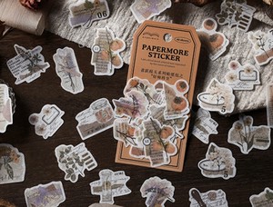 Decoration Washi material Flake sticker 40-pcs