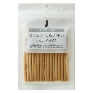 ［アニマライフペットケア］スマートドッグ さつまいも＆チキンスティック 100g