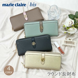 marie claire/bis ルナ ラウンドファスナー長財布 レディース財布 財布