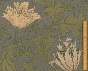 William morris アネモネ 8217-18 反物生地