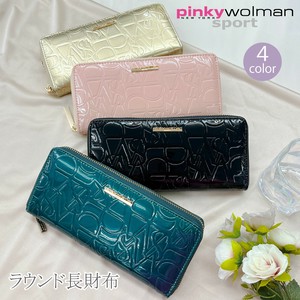 Pinky wolman sport エリザベス ラウンドファスナー長財布 レディース財布 財布