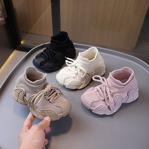 【最新作KIDS'】【履き心地抜群！超売れ筋】　韓国最新やわらかソックススニーカー