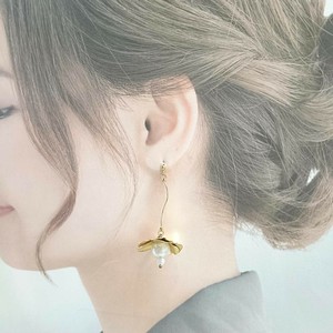 金耳针耳环