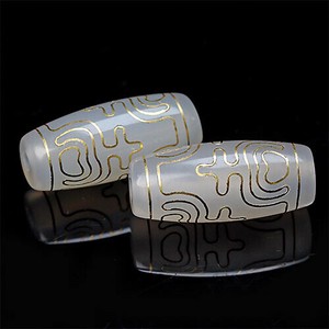 天然石材料/零件 开运 30 x 13mm