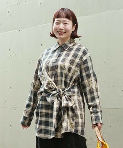 タイDチェック結んでSH（大きいサイズ）