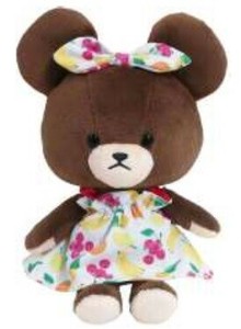 20■くまのがっこう　フルーツ　ぬいぐるみSSサイズ