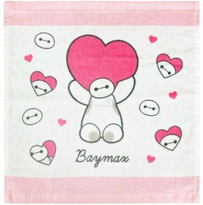 ディズニー　ベイマックス　キュートハート　ウォッシュタオル　34×35cm　WO497110