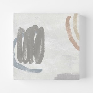 正方形キャンバスパネル 【 modern abstract paint B 】北欧　インテリア アートパネル 抽象画