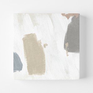 正方形キャンバスパネル 【 modern abstract paint C 】北欧　インテリア アートパネル 抽象画