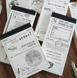 Planner/Notebook/Drawing Paper Design 80-pcs