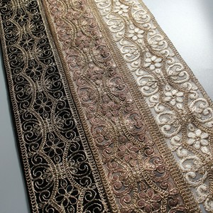インド刺繍リボン　1mカット_C102