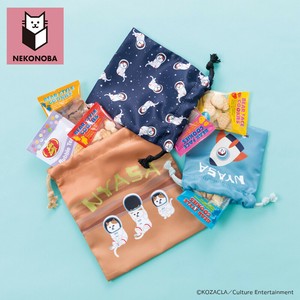 【NEKONOBA】巾着3個セット NYASA
