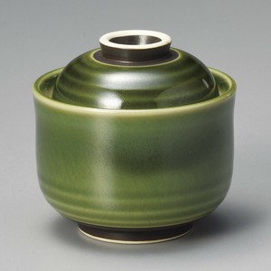織部一口碗　日本製 美濃焼 陶器 茶碗蒸し
