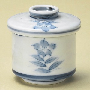 桔梗むし碗 美濃焼 日本製 陶器　茶碗蒸し
