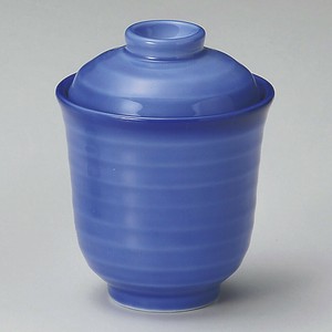 濃コバルト一口碗 美濃焼 日本製 陶器　茶碗蒸し