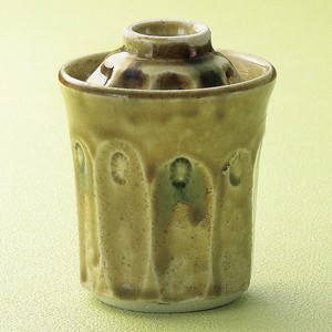 黄瀬戸一口碗　日本製 美濃焼 陶器 茶碗蒸し