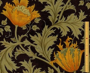 William morris アネモネ 8217-32 反物生地