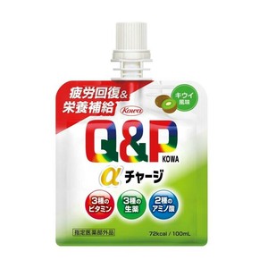 【指定医薬部外品】キューピーコーワαチャージ（キウイ風味） 100mL