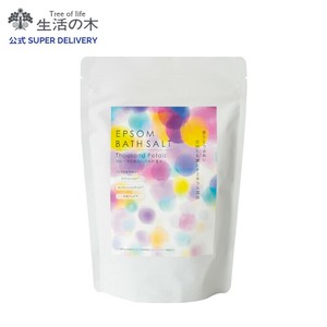 エプソムバスソルト サウザンドペタル 600g 生活の木 フローラル&ハーバルの香り 計量スプーン付