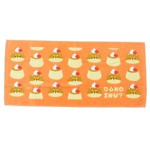 【フェイスタオル】フェイスタオル ドコイヌ プリン