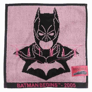 【ハンドタオル】バットマン シャーリングハンカチタオル マスクロゴ2005