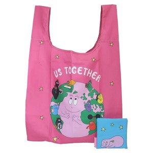 【エコバッグ】バーバパパ ショッピングバッグ みんなとバーバパパ
