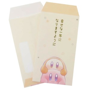 【取寄品】【ポチ袋】星のカービィ お気持ち袋 2枚入り POPPING UP クリーム