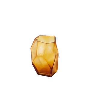 ガラスベース　ゴールド　H16 花瓶 花器 ガラス 海外 雑貨 雑貨屋 おしゃれ インテリア