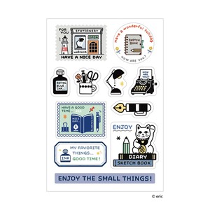 Stickers eric x SANBY 5-types