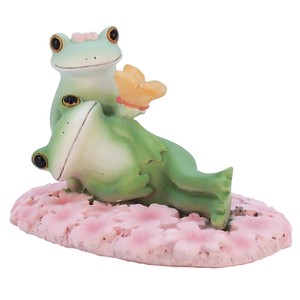 Animal Ornament Copeau Frog Mascot Flowers Spring
