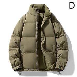 ジャケット ファッション 無地 厚手 男女兼用 冬 保温  長袖 ホワイトダックダウン  YEA1684