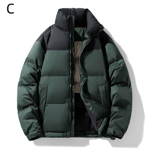 ダウン コート ジャケット メンズ ファッション  厚手 冬 長袖   無地 保温  快適  YEA1686