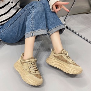 [即納]　【うれしいロープライス商品】【2025新作】韓国最新 ローズプリント厚底スニーカー