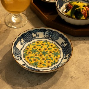美浓烧 大餐盘/中餐盘 日式餐具 5寸 16.5cm 日本制造
