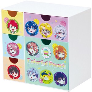 【公式】 引き出しいっぱいチェスト ミニ 【カラフルピーチ 25】 スケーター