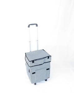 【特価20241217】Felio スマートショッピングバッグ ダブルハウンドトゥース F21295