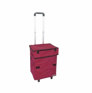 【特価20241217】Felio スマートショッピングバッグ ダブルワインレッド F21257