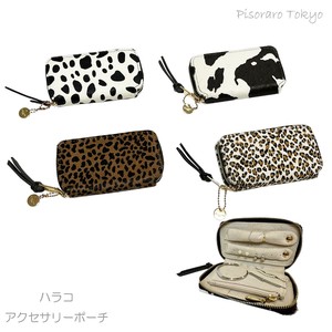 【新商品】ハラコアクセサリーポーチ小物入れポーチアクセサリーケース収納ポーチ牛革