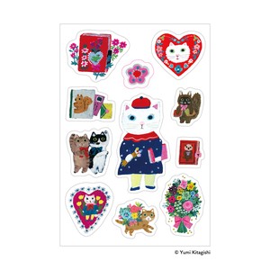 Stickers Yumi Kitagishi 2-types