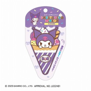 ■2025SS　新作■　サンリオキャラクターズ　スイーツデコミラー　クロミ