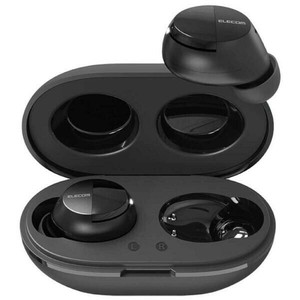エレコム ELECOM フルワイヤレス Bluetooth ヘッドホン ブラック LBT-TWS12