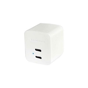 カシムラ AC充電器  Type-C 2P 12W ホワイト AC-036(WH)