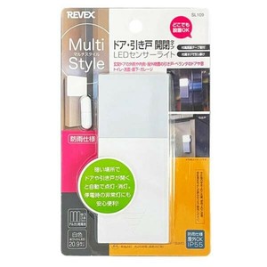 ナカバヤシ　リーベックス　Revex　LEDミニセンサーライト ドア・引き戸開閉タイプ　SL109