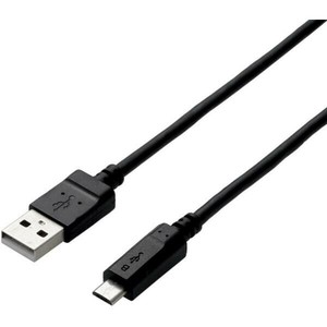 エレコム ELECOM 2A対応通信 充電用microUSBケーブル 2.0m ブラック MPA-A